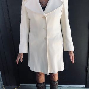 Winter White Tahari Coat